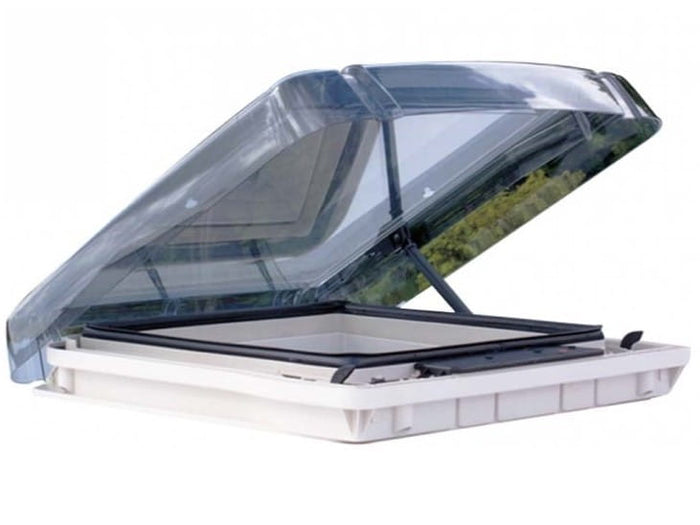 Remis REMItop Vario II – Skylight De Toit 400 X 400 Mm Avec Manivelle – Ouverture Facile Pour Caravane & Camping-Car
