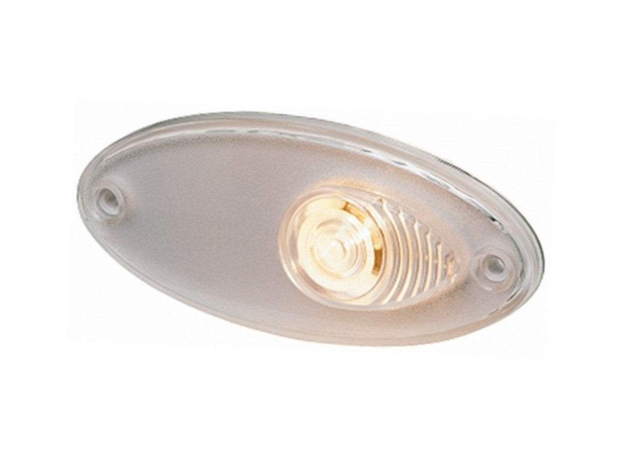 Hella Front Marker Light Clear Oval