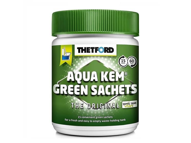 Thetford Aqua Kem Green Sachets Cassette Additive
